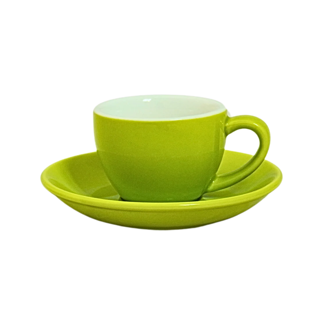 Coffee Addicts Espresso Cup & Saucer (80ml, 2.7oz) - Image 16