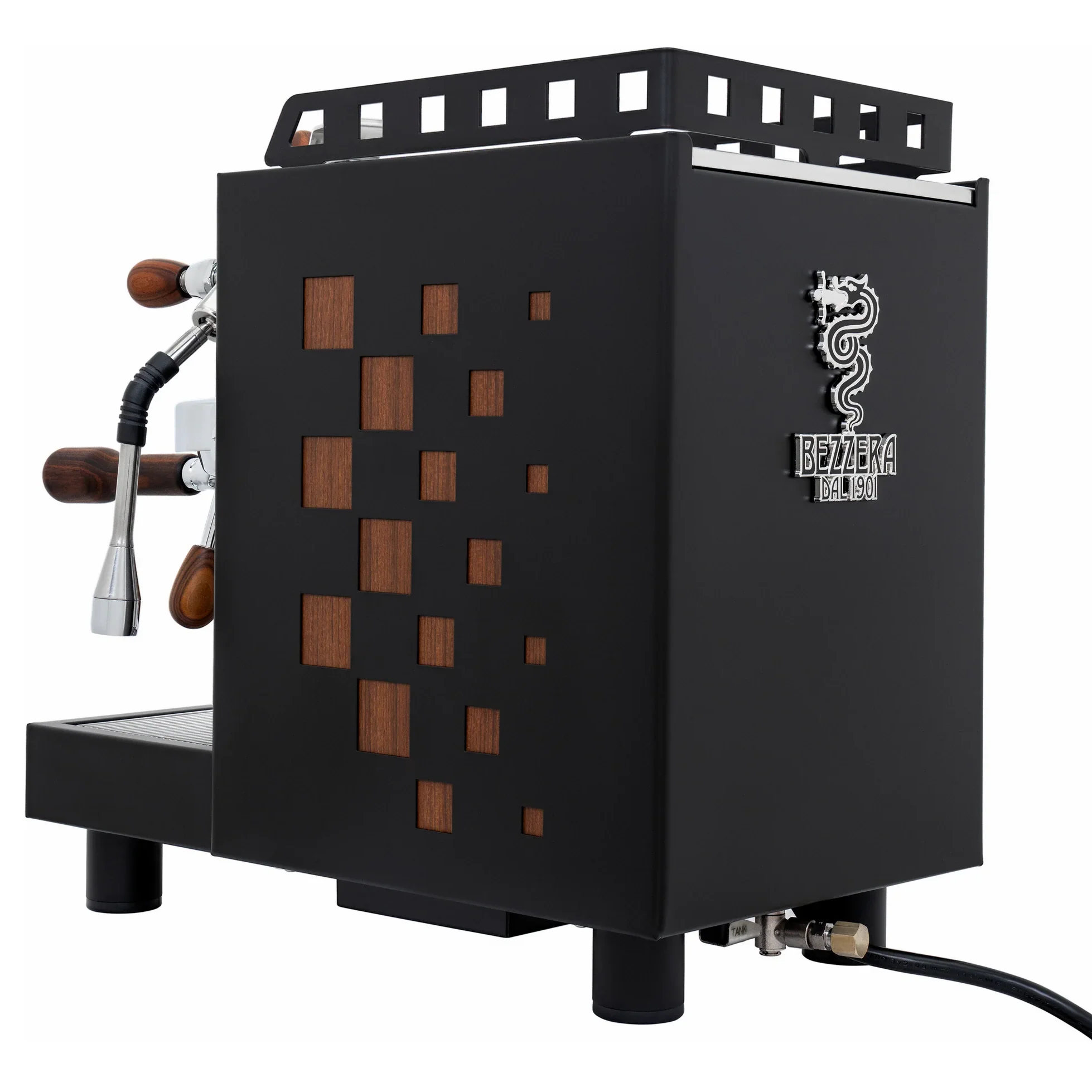 Bezzera Aria TOP Espresso Machine - Black / Rosewood - Image 9