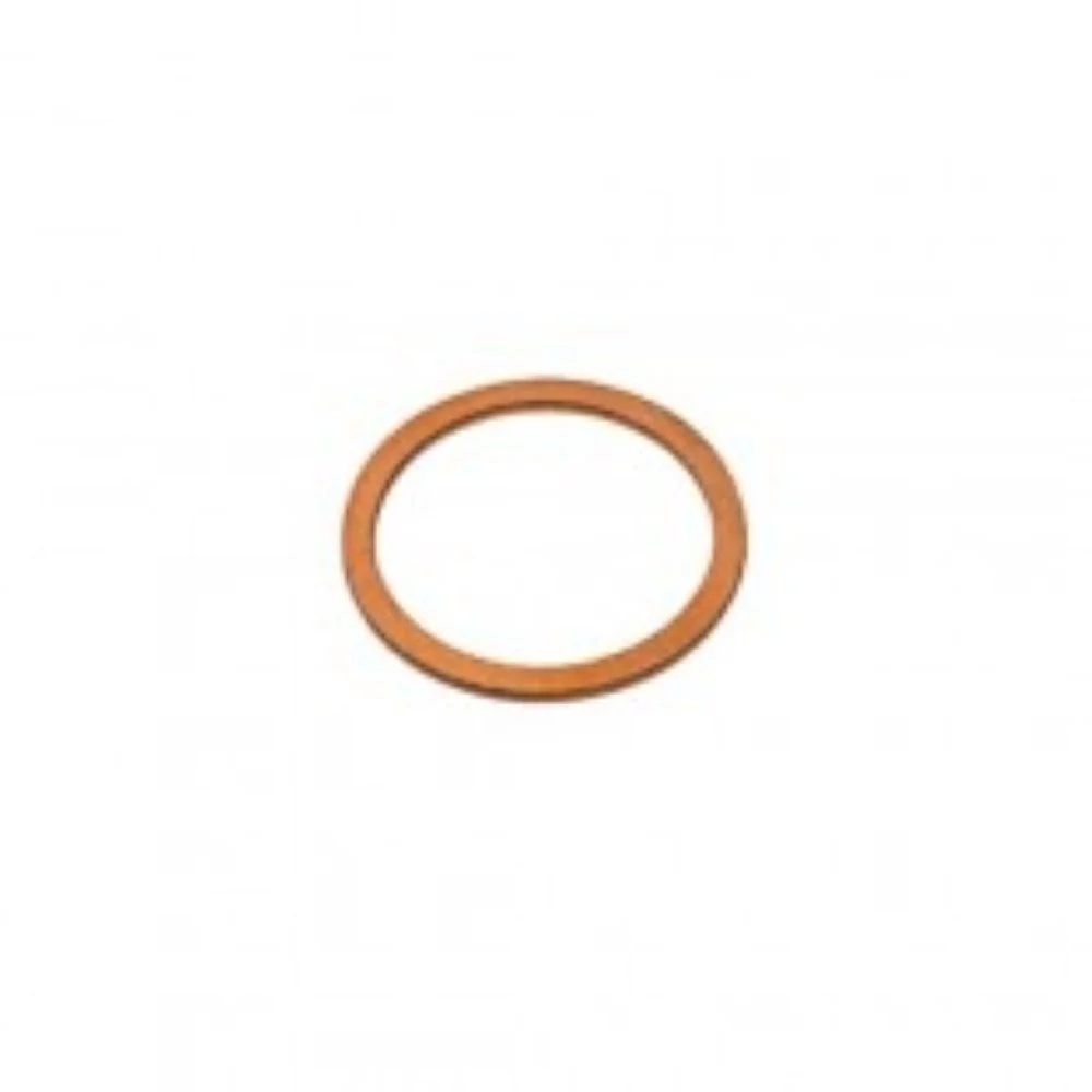 Flat Copper Gasket 26 x 21.4 x 2 mm