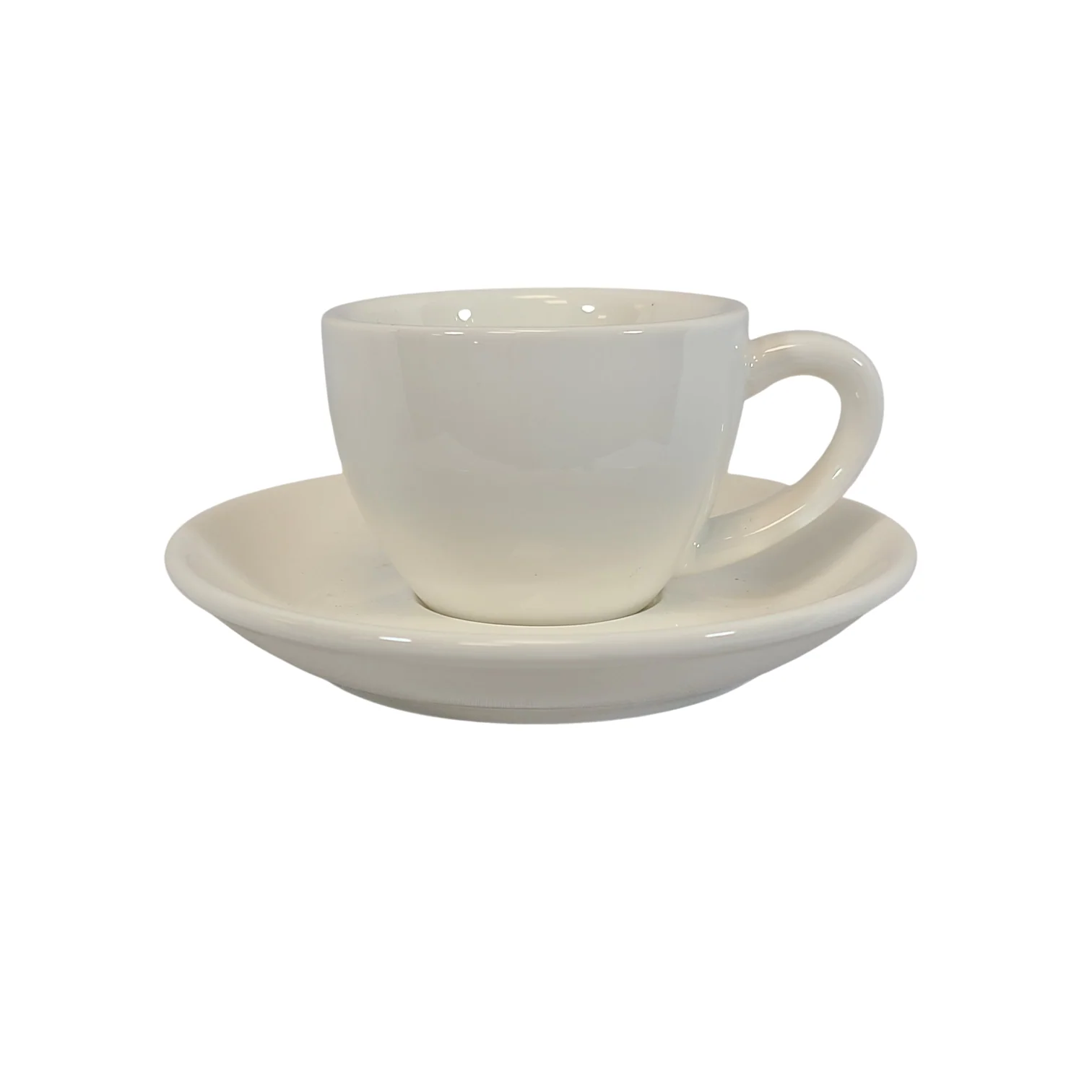 Coffee Addicts Espresso Cup & Saucer (80ml, 2.7oz) - Image 12