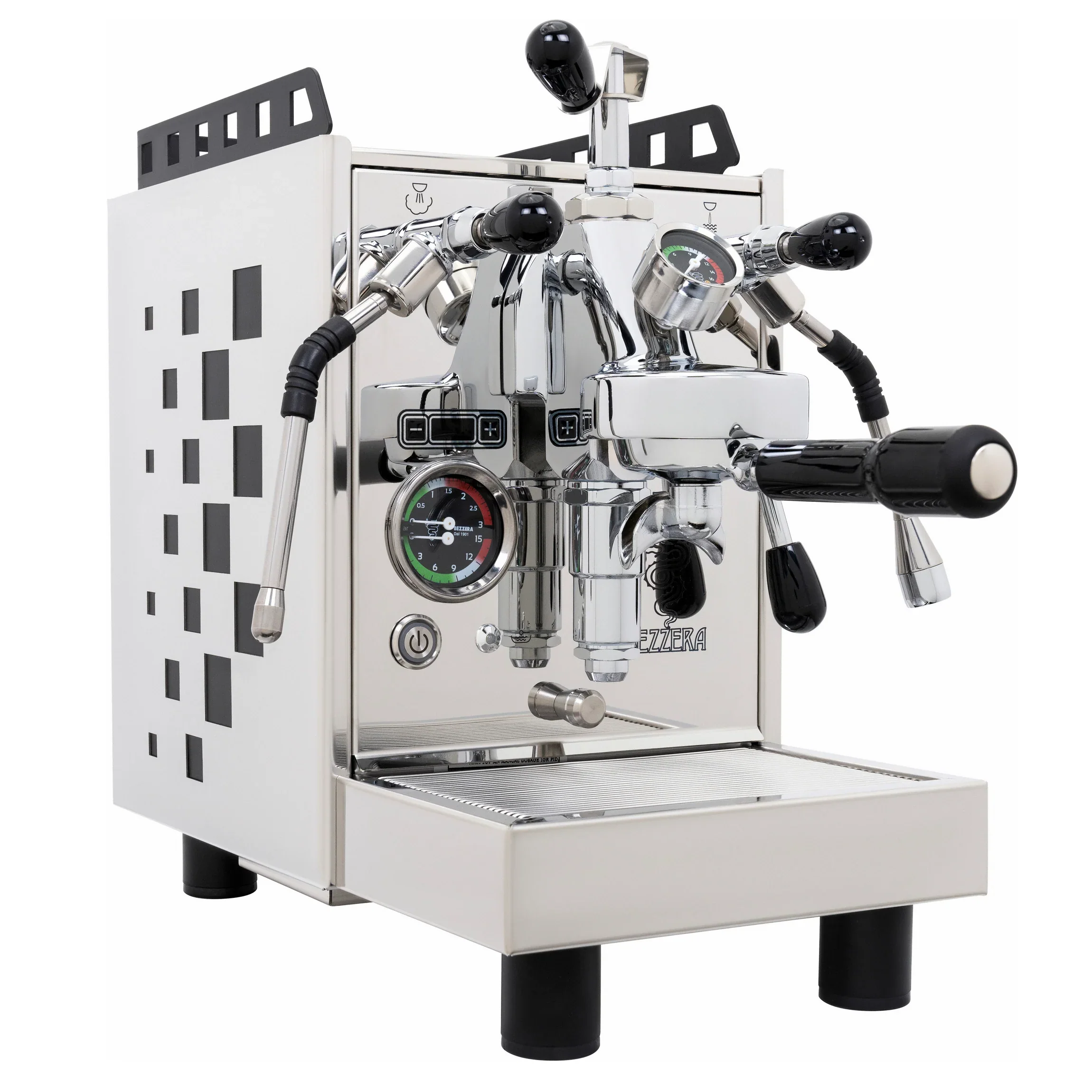 Bezzera Aria TOP Espresso Machine - Black / Rosewood