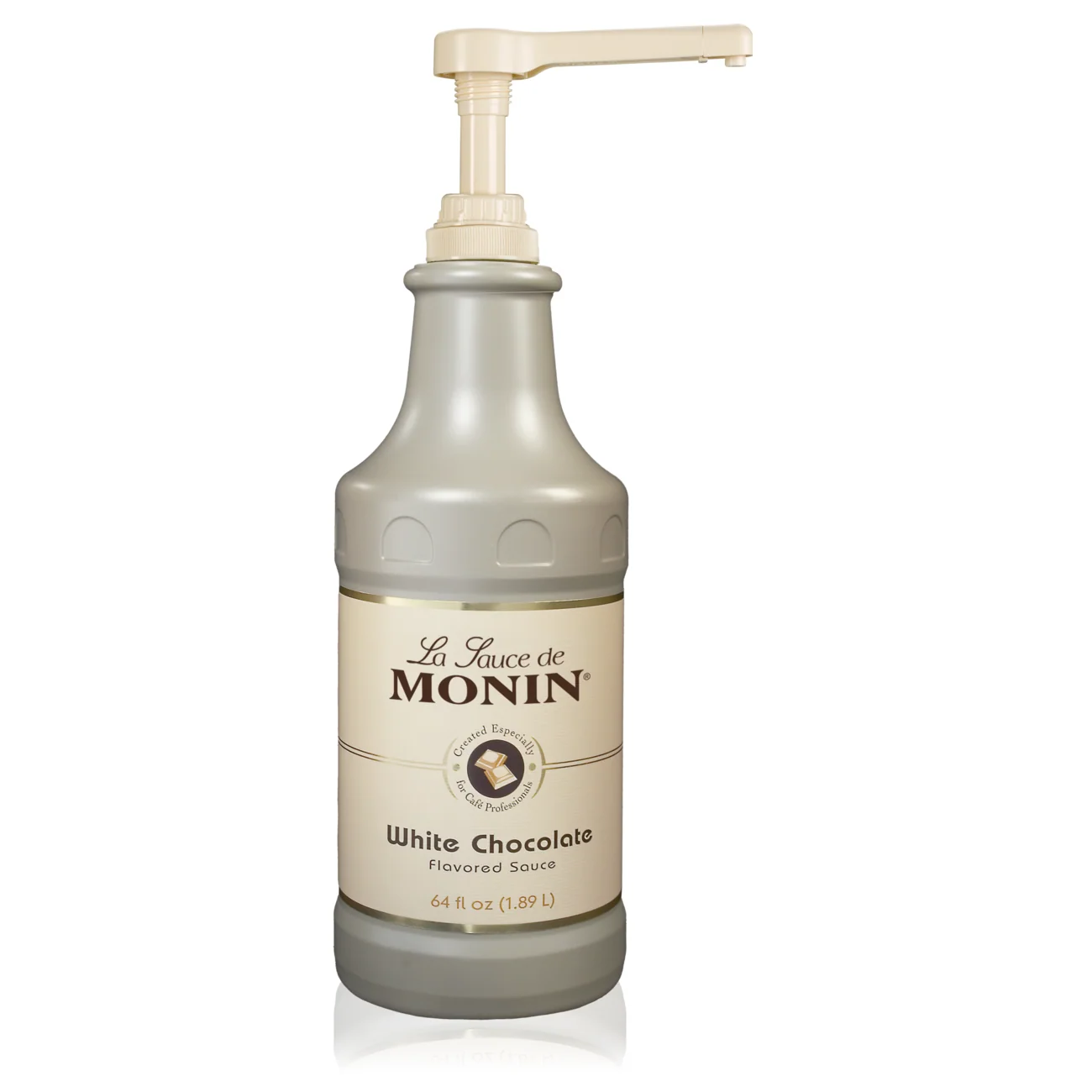 Monin White Chocolate Sauce - 64oz - Image 3