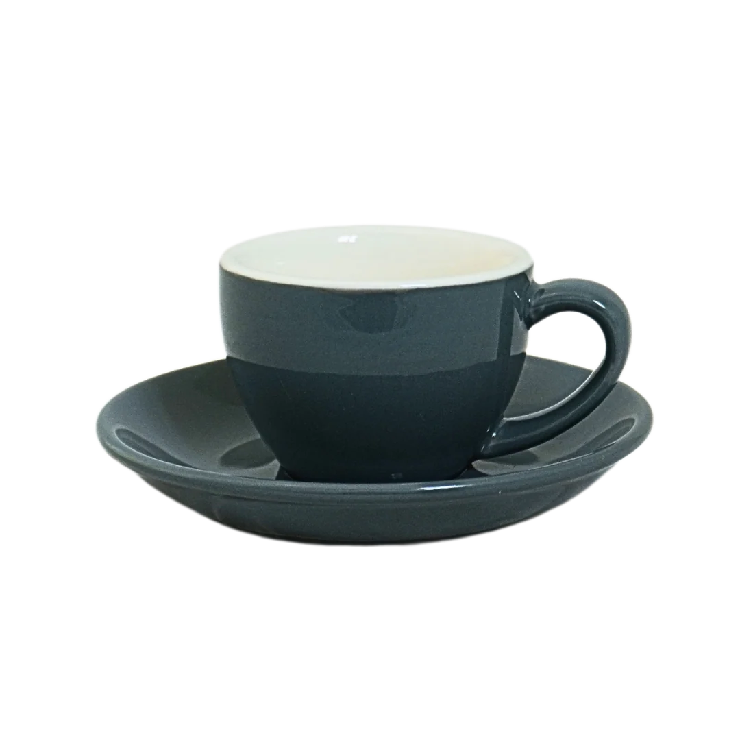 Coffee Addicts Espresso Cup & Saucer (80ml, 2.7oz) - Image 11