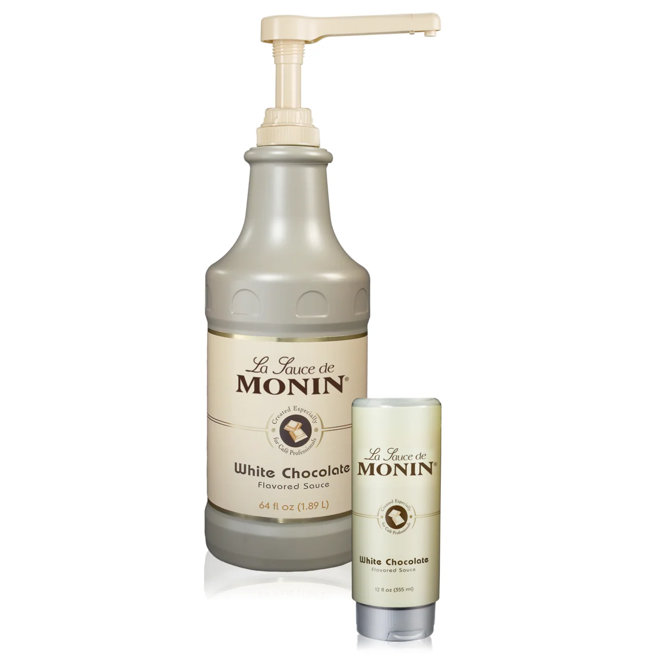 Monin White Chocolate Sauce - 64oz