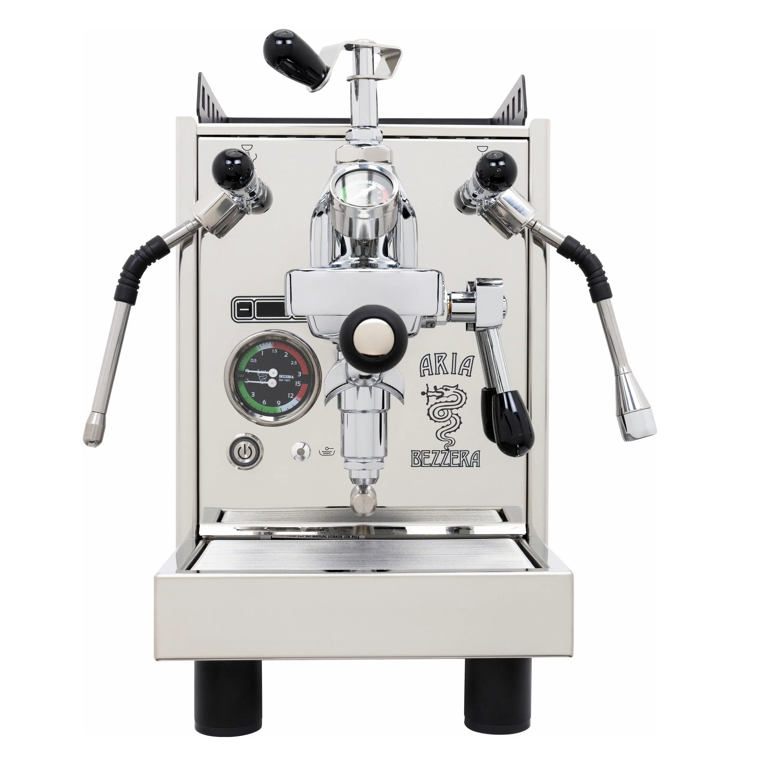 Bezzera Aria TOP Espresso Machine - Black / Rosewood - Image 5