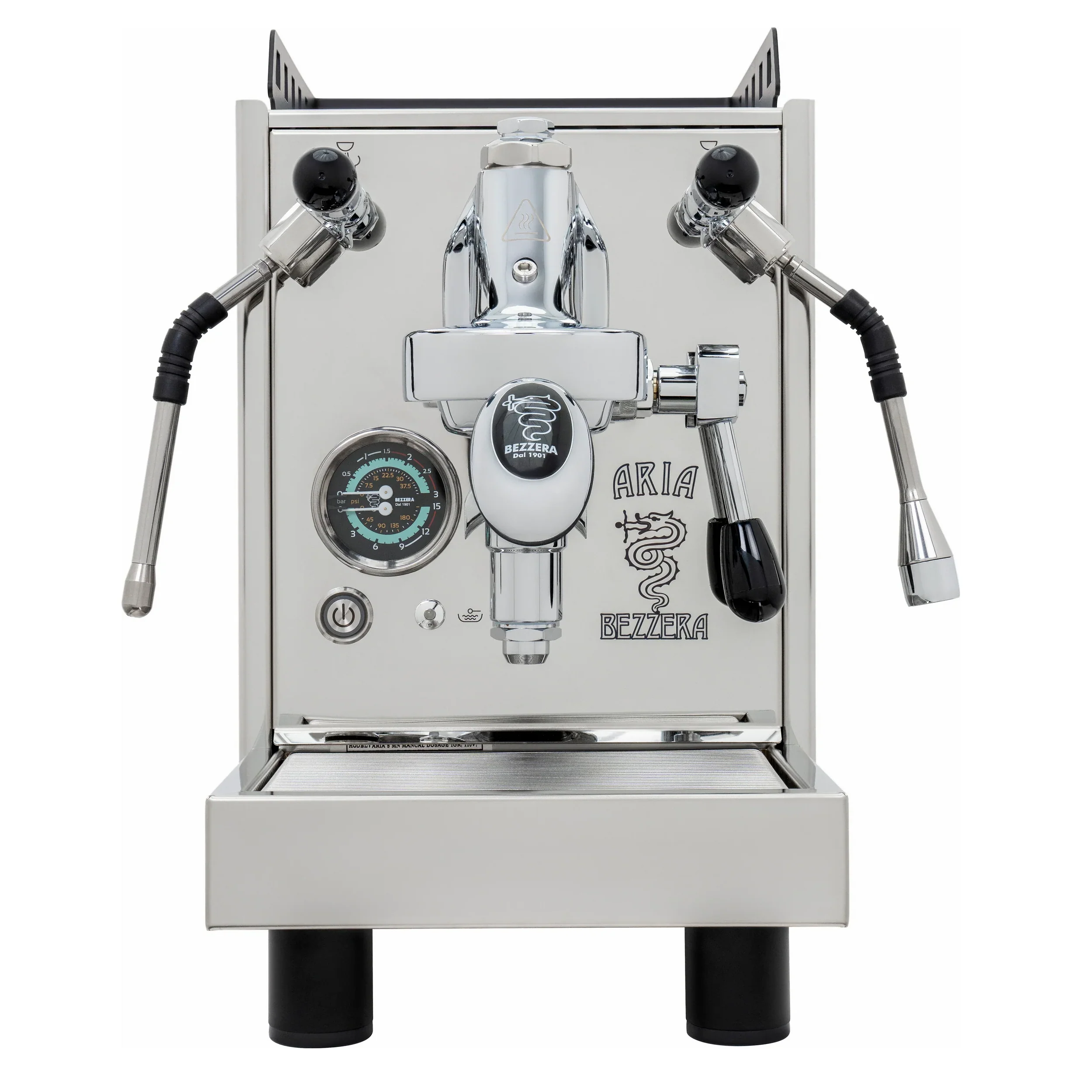 Bezzera Aria MN Espresso Machine - Black / Rosewood - Image 5
