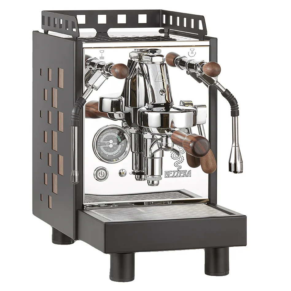 Bezzera Aria MN Espresso Machine - Black / Rosewood - Image 6