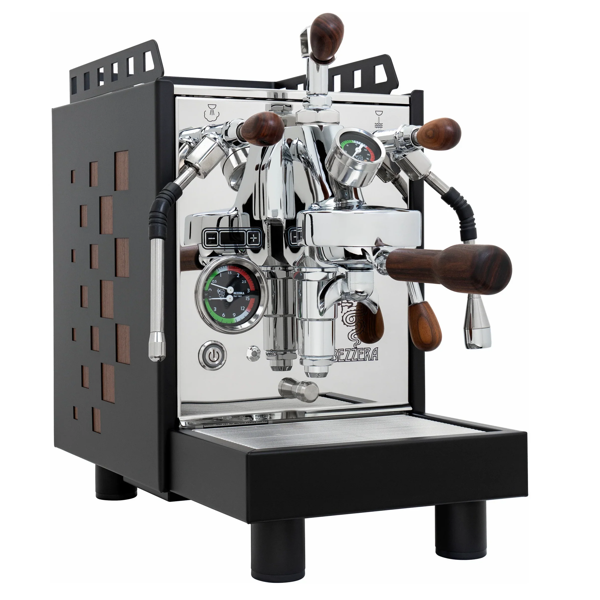 Bezzera Aria TOP Espresso Machine - Black / Rosewood - Image 8